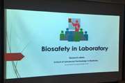 برگزاری کارگاه آموزشی رعایت اصول ایمنی زیستی (Biosafety) در آزمایشگاه